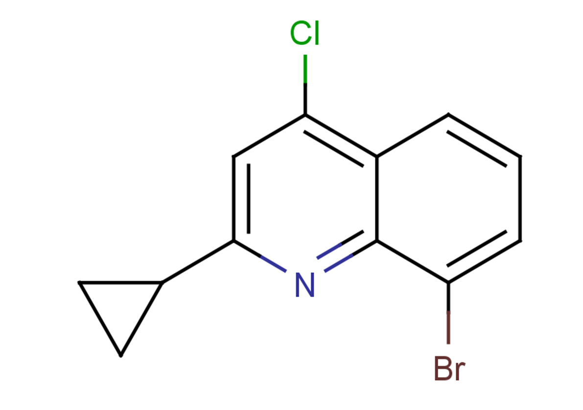 8-bromo-4-chloro-2-cyclopropylquinoline