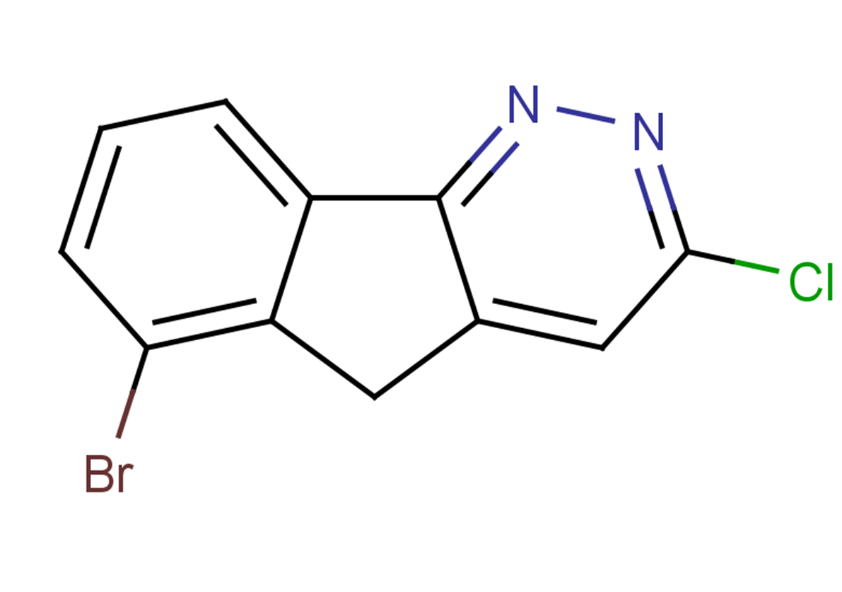 6-bromo-3-chloro-5H-indeno[1,2-c]pyridazine