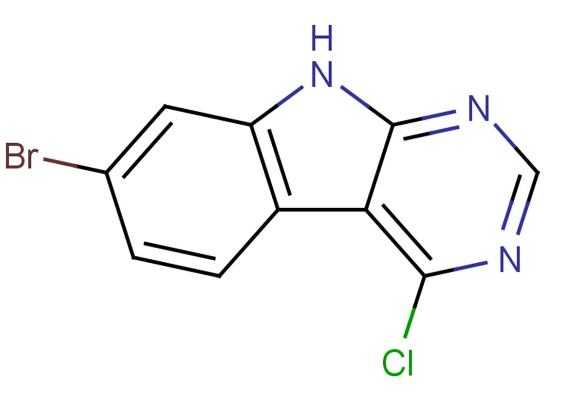 7-bromo-4-chloro-9H-pyrimido[4,5-b]indole