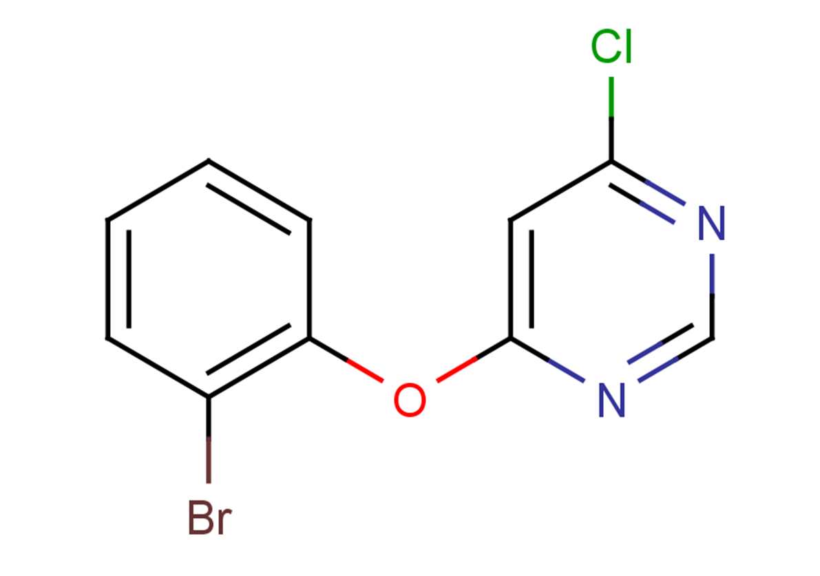 4-(2-bromophenoxy)-6-chloropyrimidine