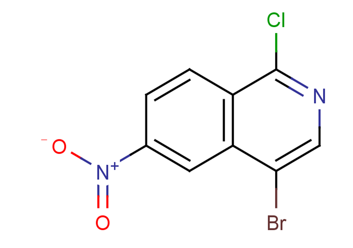 4-bromo-1-chloro-6-nitroisoquinoline