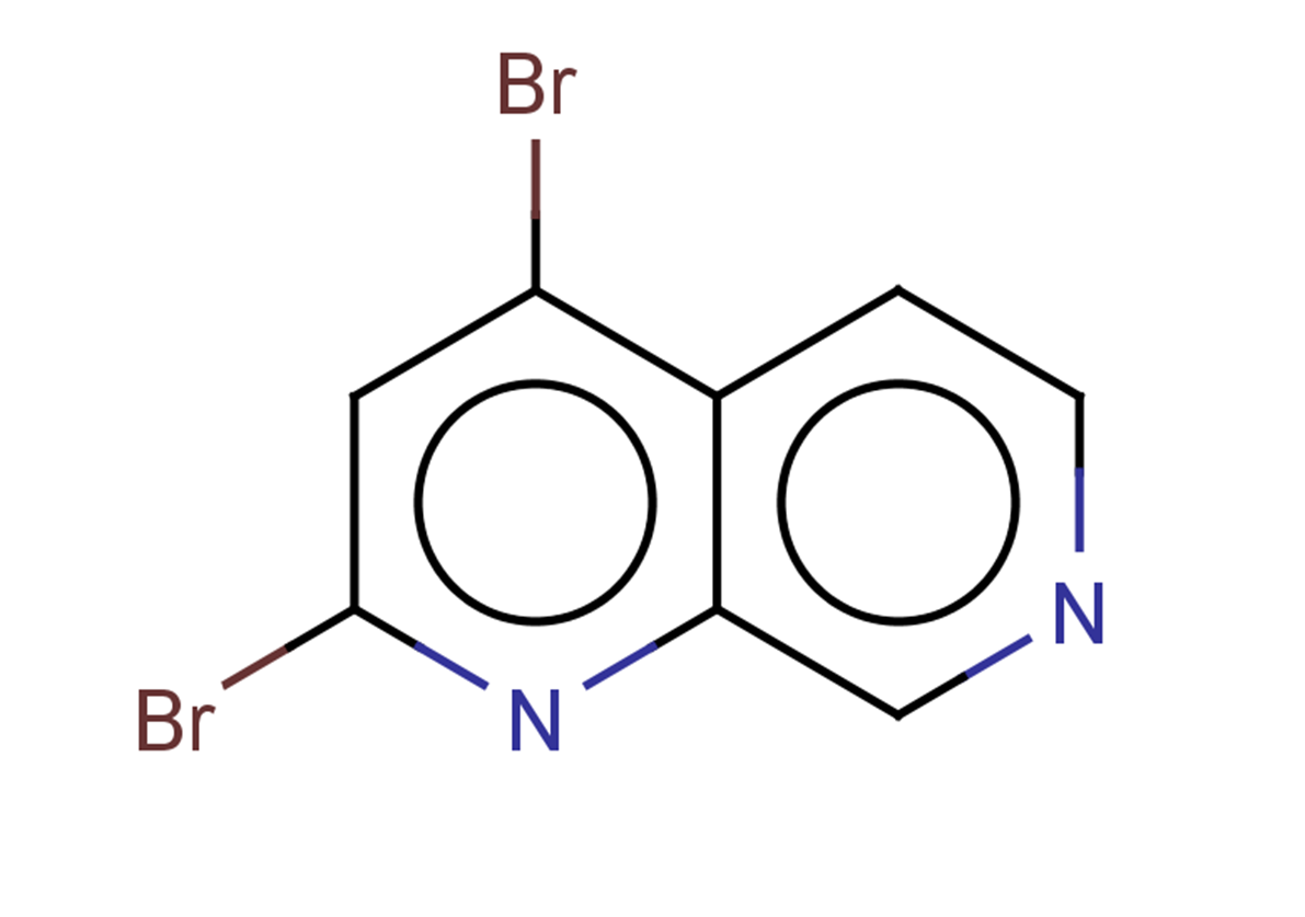 2,4-dibromo-1,7-naphthyridine