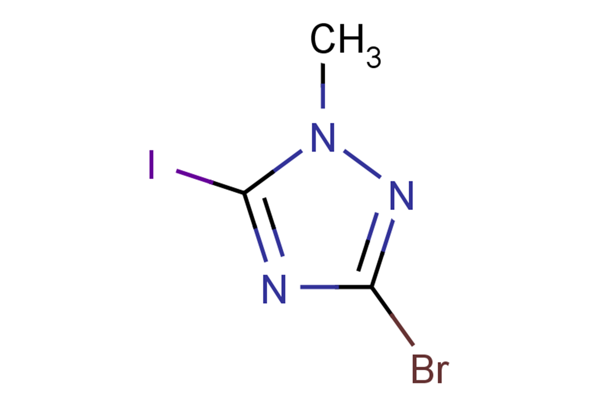 3-bromo-5-iodo-1-methyl-1H-1,2,4-triazole