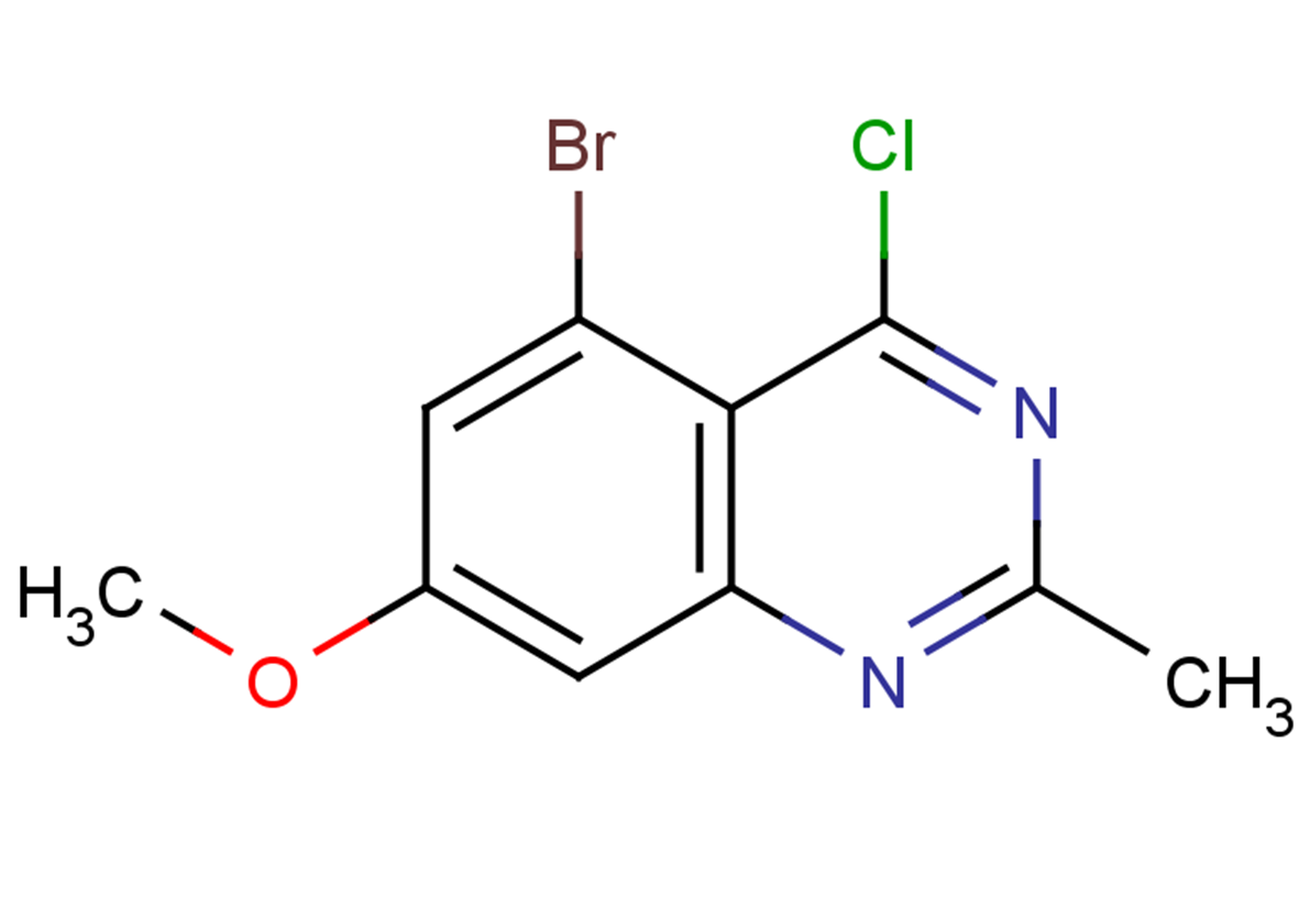 5-bromo-4-chloro-7-methoxy-2-methylquinazoline