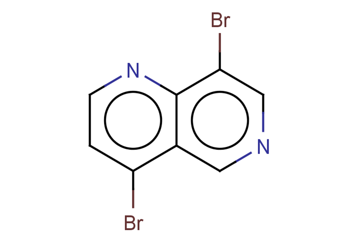 4,8-dibromo-1,6-naphthyridine