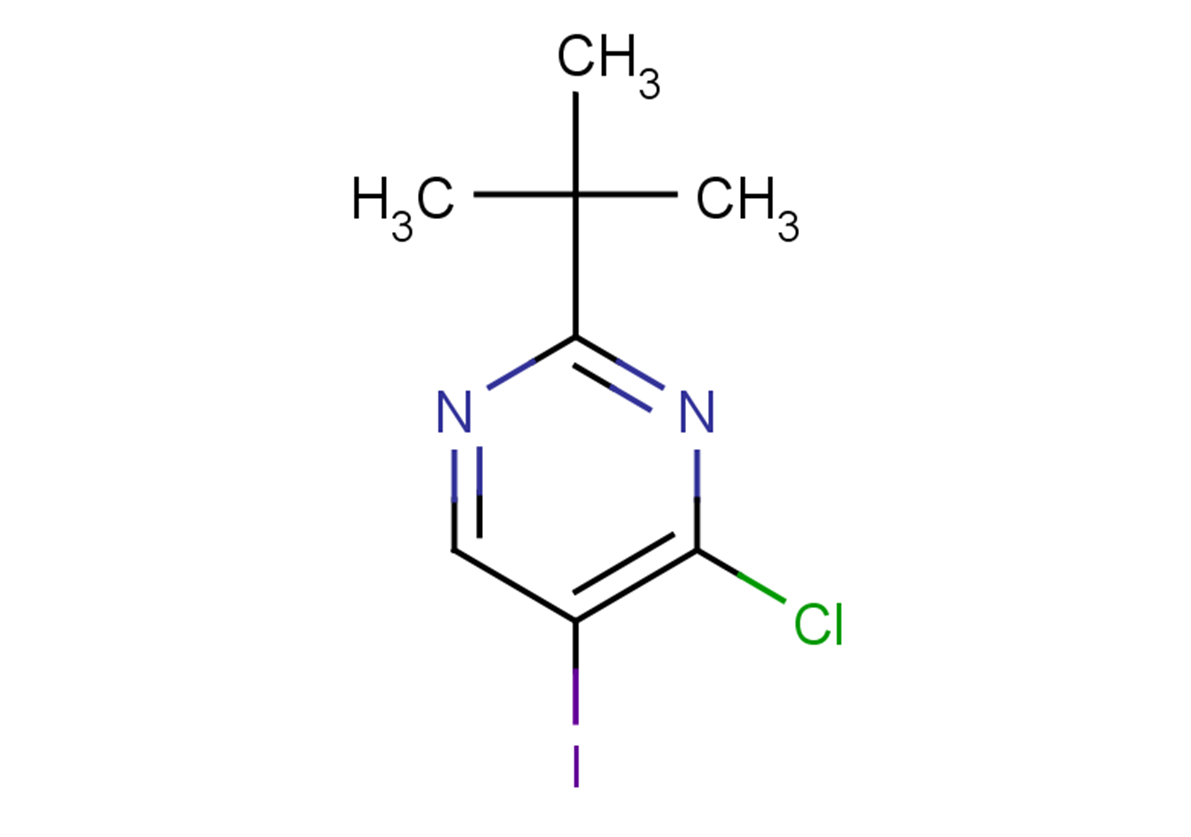 2-tert-butyl-4-chloro-5-iodopyrimidine