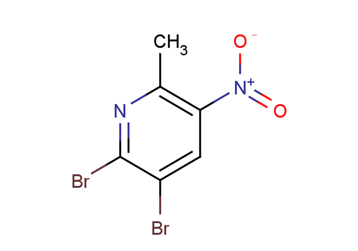 2,3-dibromo-6-methyl-5-nitropyridine