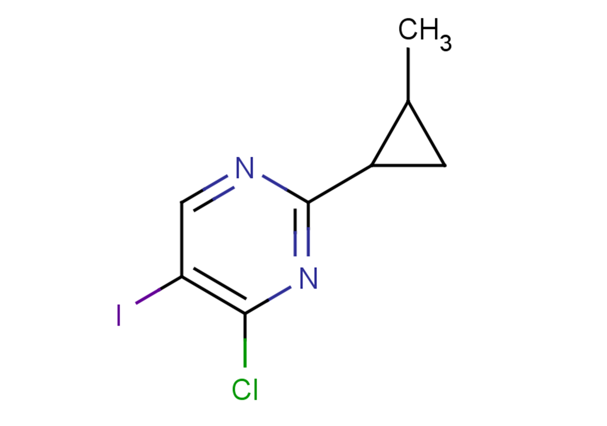 4-chloro-5-iodo-2-(2-methylcyclopropyl)pyrimidine