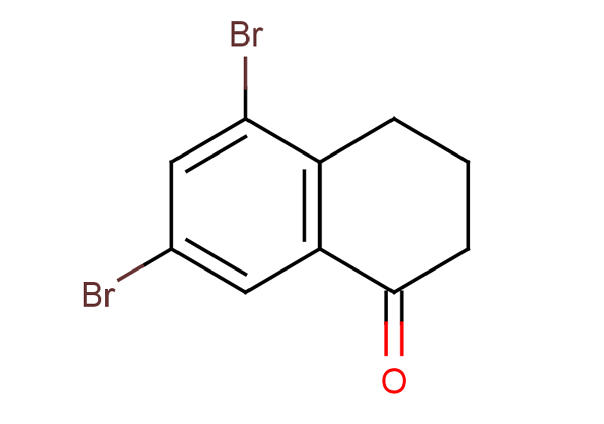 5,7-dibromo-1,2,3,4-tetrahydronaphthalen-1-one