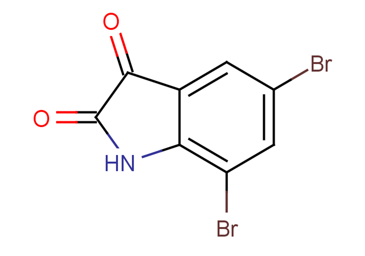 5,7-dibromo-2,3-dihydro-1H-indole-2,3-dione