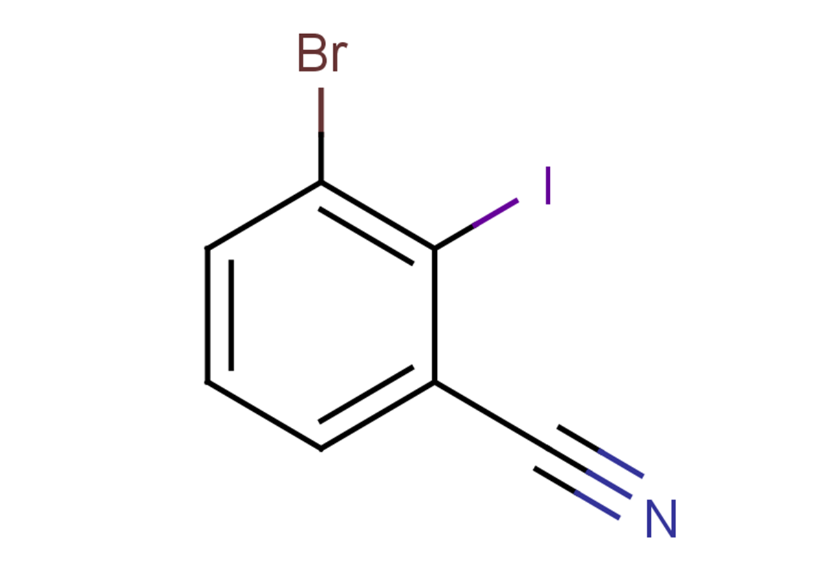 3-bromo-2-iodobenzonitrile