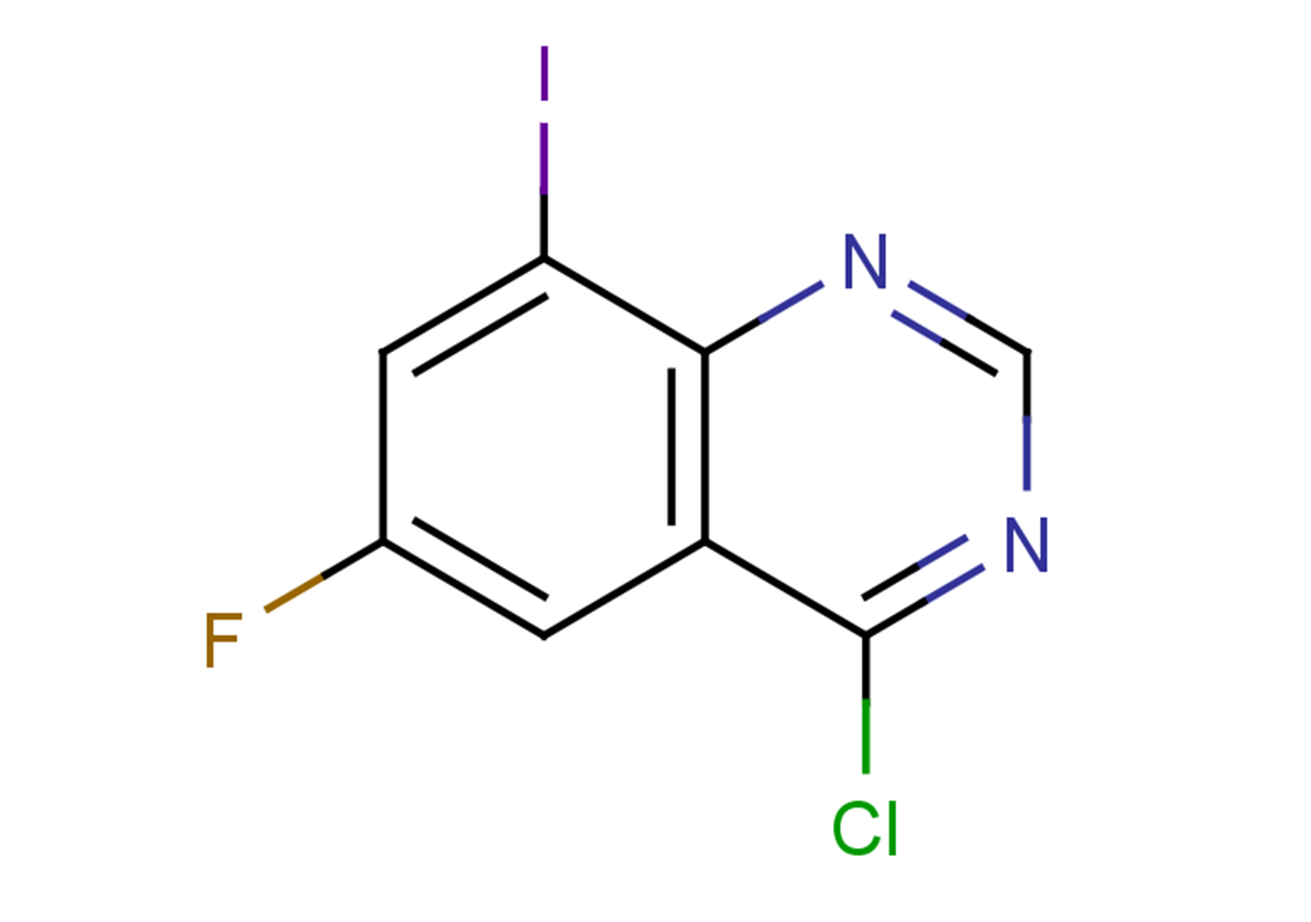 4-chloro-6-fluoro-8-iodoquinazoline