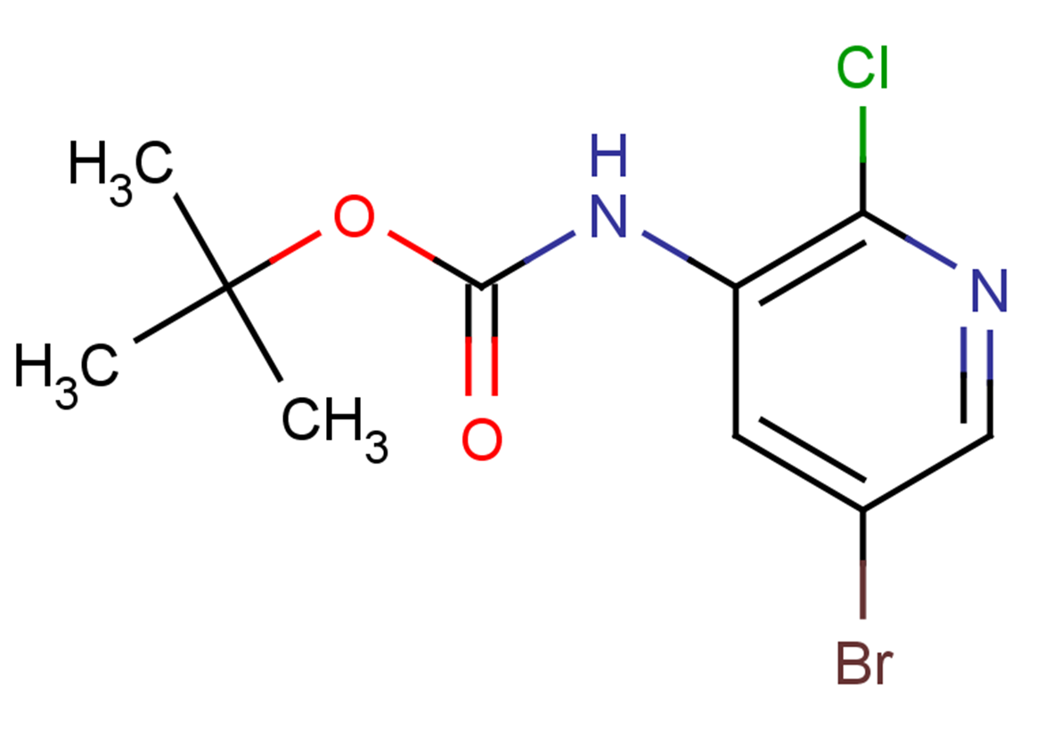 tert-butyl N-(5-bromo-2-chloropyridin-3-yl)carbamate
