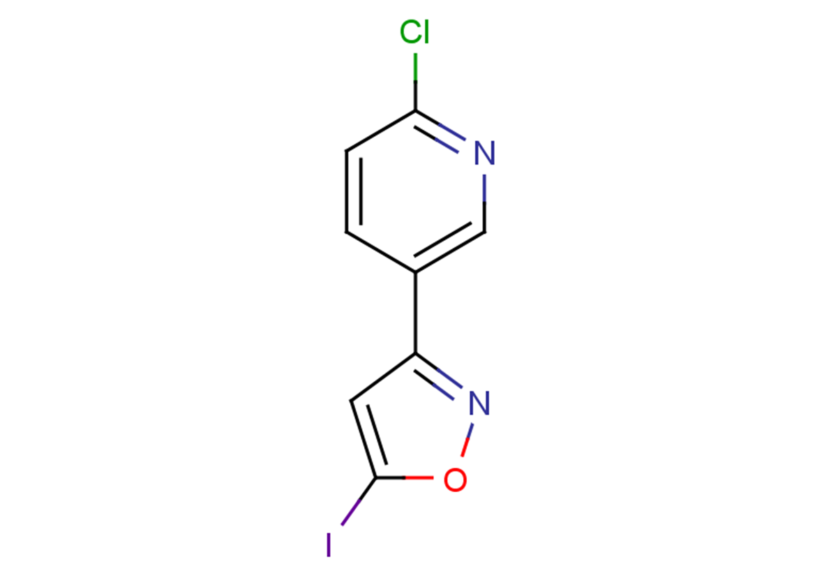 2-chloro-5-(5-iodo-1,2-oxazol-3-yl)pyridine