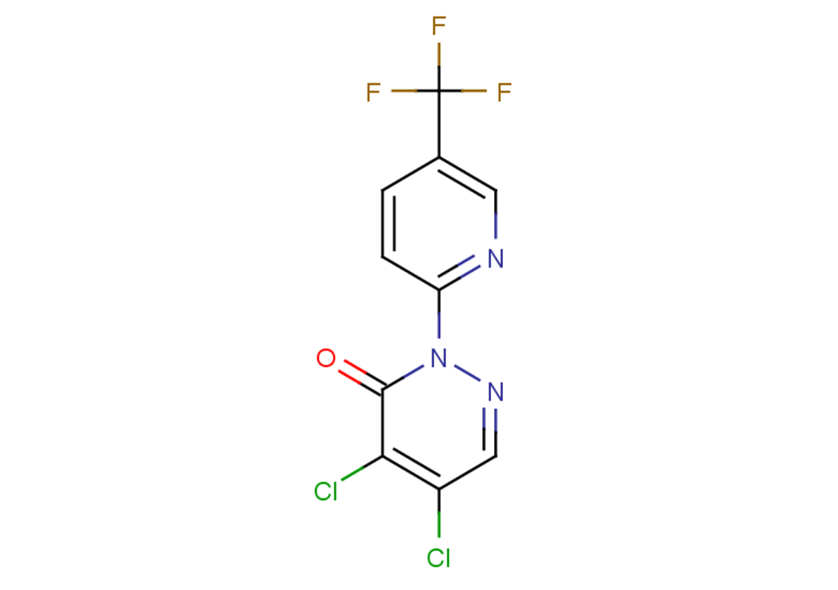 4,5-dichloro-2-[5-(trifluoromethyl)pyridin-2-yl]-2,3-dihydropyridazin-3-one