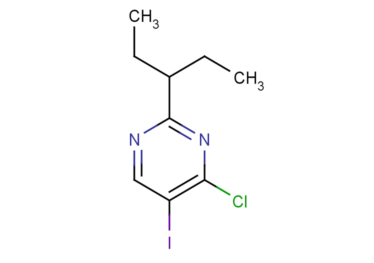 4-chloro-5-iodo-2-(pentan-3-yl)pyrimidine