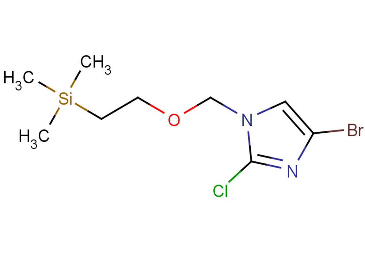 4-bromo-2-chloro-1-{[2-(trimethylsilyl)ethoxy]methyl}-1H-imidazole