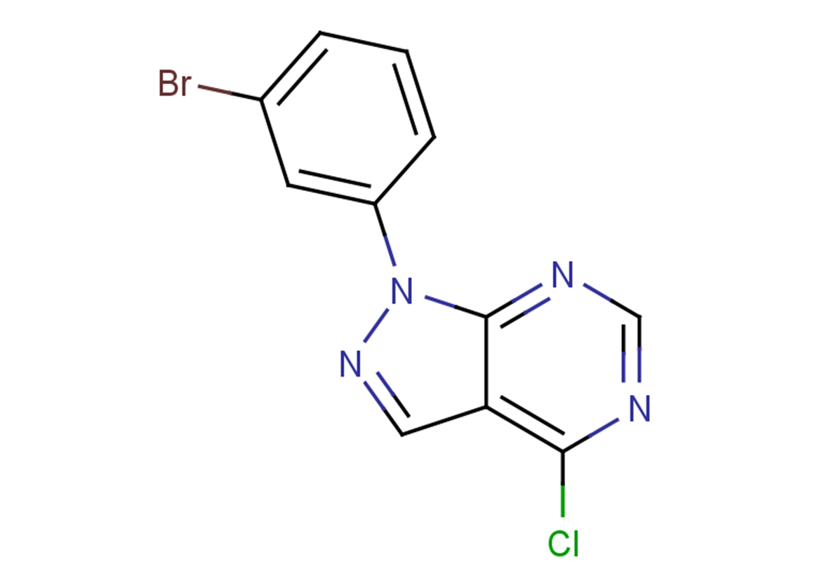 1-(3-bromophenyl)-4-chloro-1H-pyrazolo[3,4-d]pyrimidine