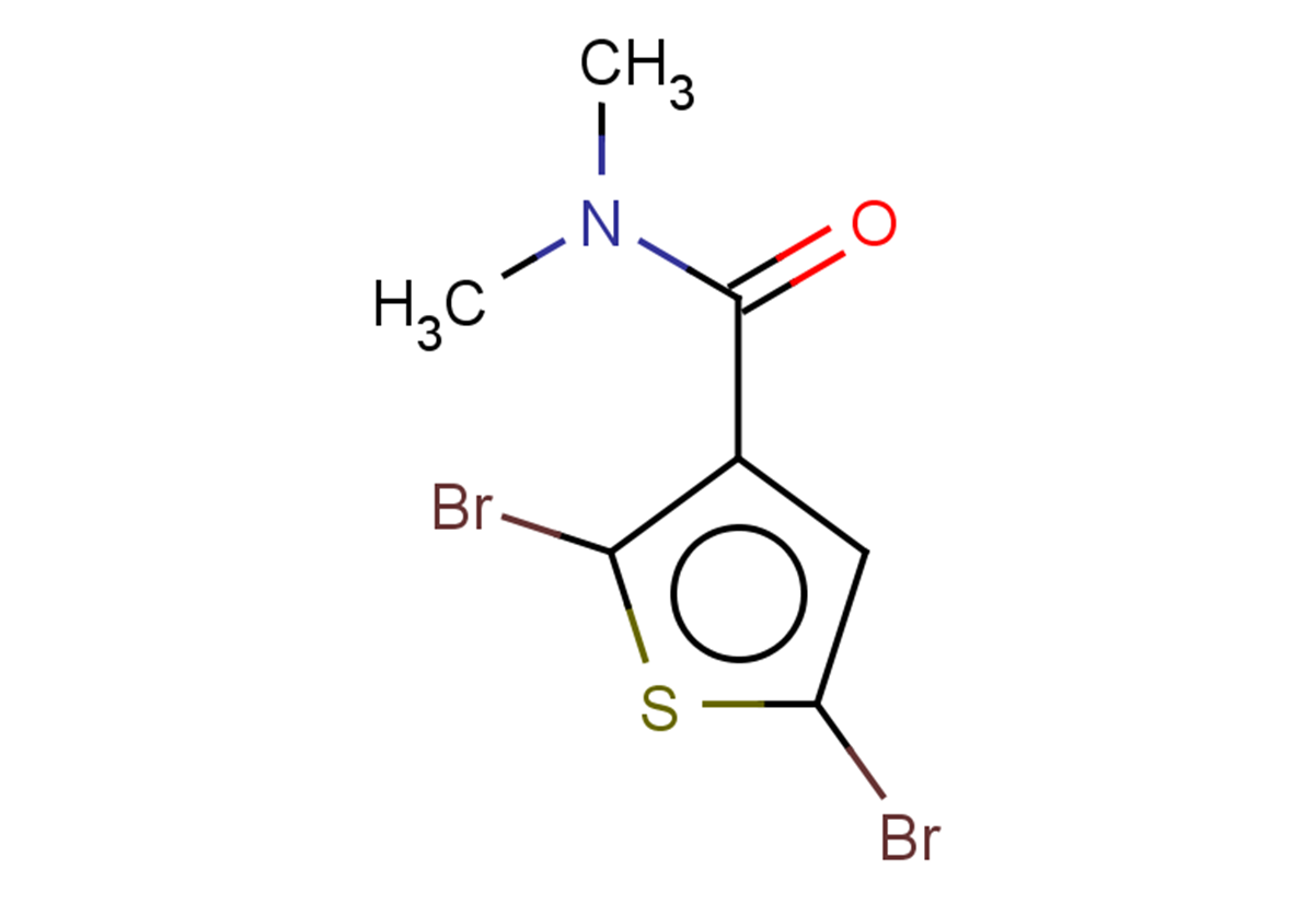 2,5-dibromo-N,N-dimethylthiophene-3-carboxamide