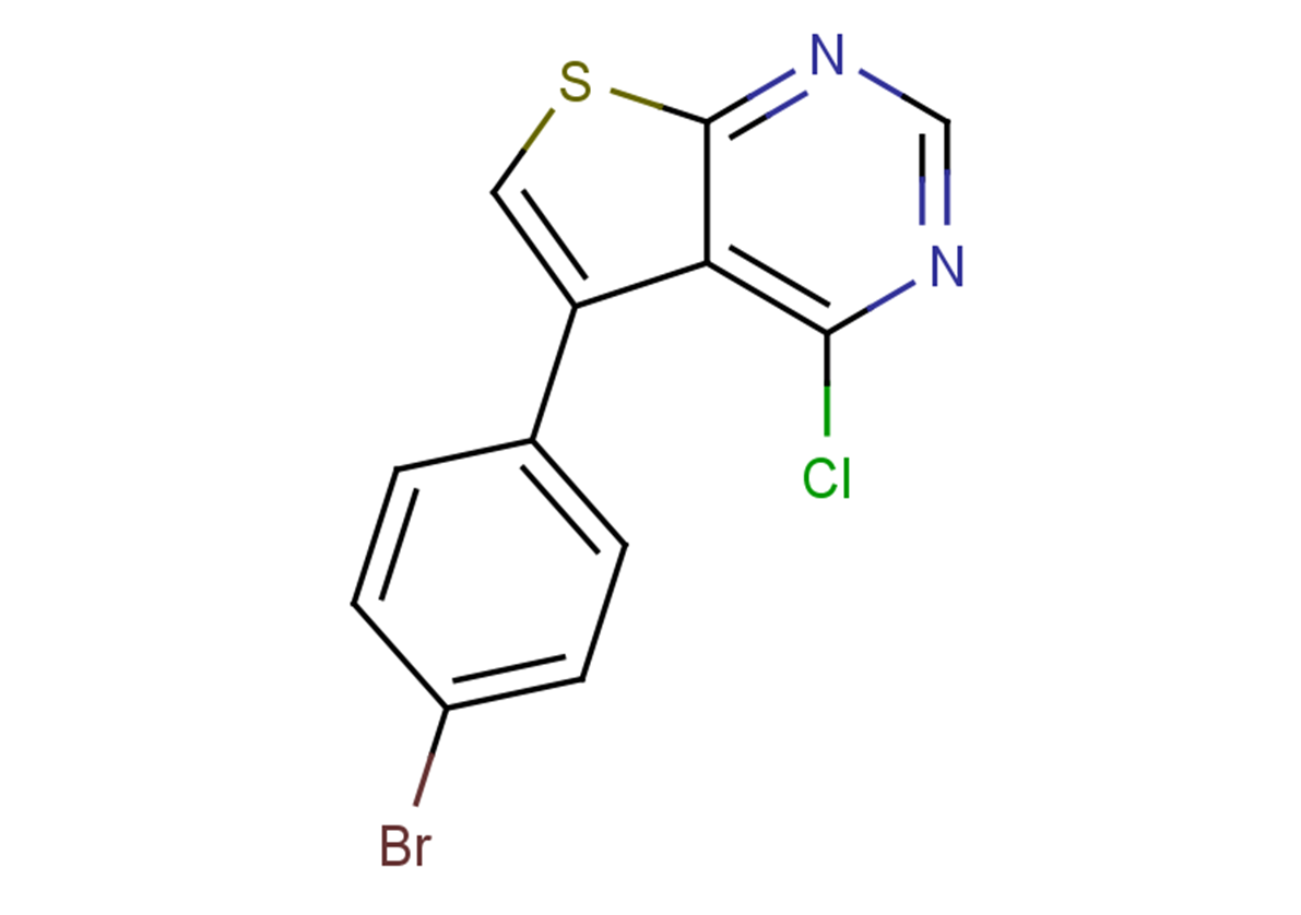 5-(4-bromophenyl)-4-chlorothieno[2,3-d]pyrimidine