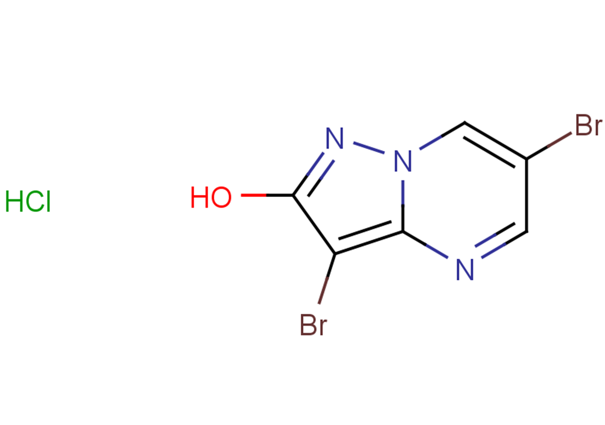 3,6-dibromopyrazolo[1,5-a]pyrimidin-2-ol hydrochloride