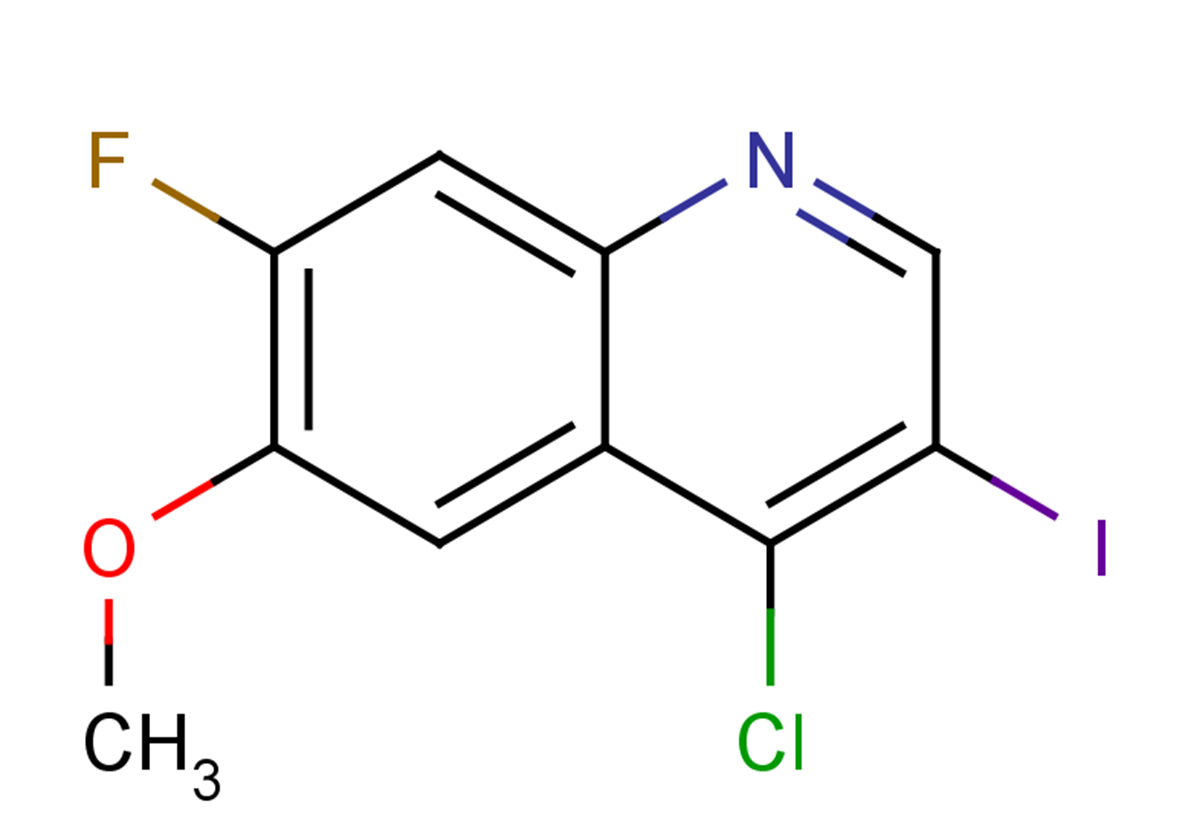 4-chloro-7-fluoro-3-iodo-6-methoxyquinoline