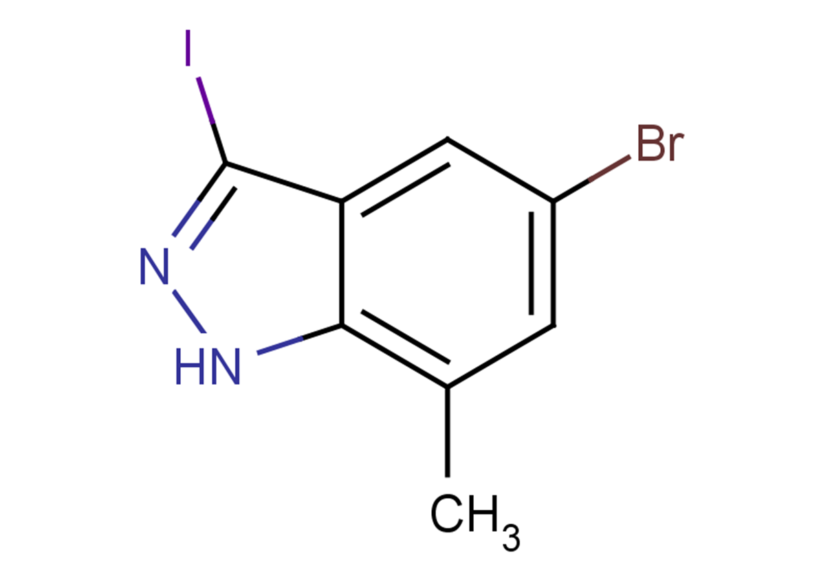 5-bromo-3-iodo-7-methyl-1H-indazole