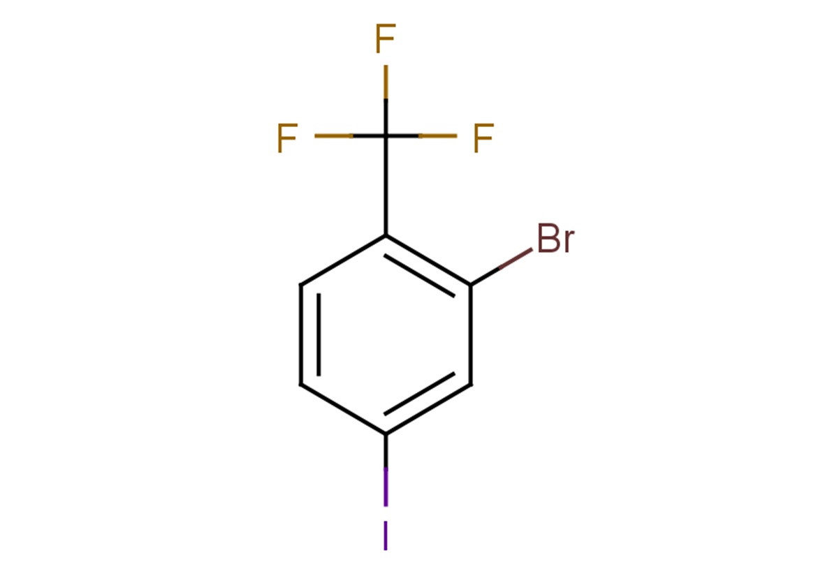 2-bromo-4-iodo-1-(trifluoromethyl)benzene