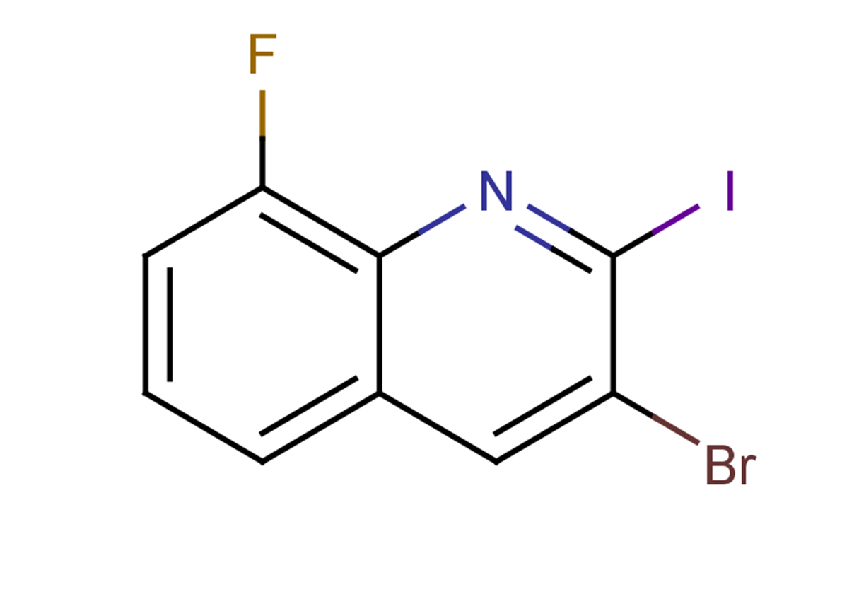 3-bromo-8-fluoro-2-iodoquinoline