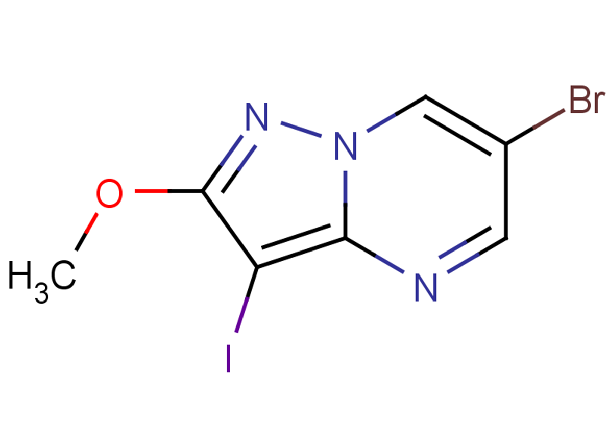 6-bromo-3-iodo-2-methoxypyrazolo[1,5-a]pyrimidine