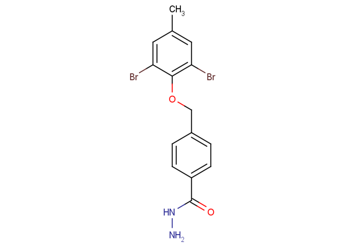 4-(2,6-dibromo-4-methylphenoxymethyl)benzohydrazide