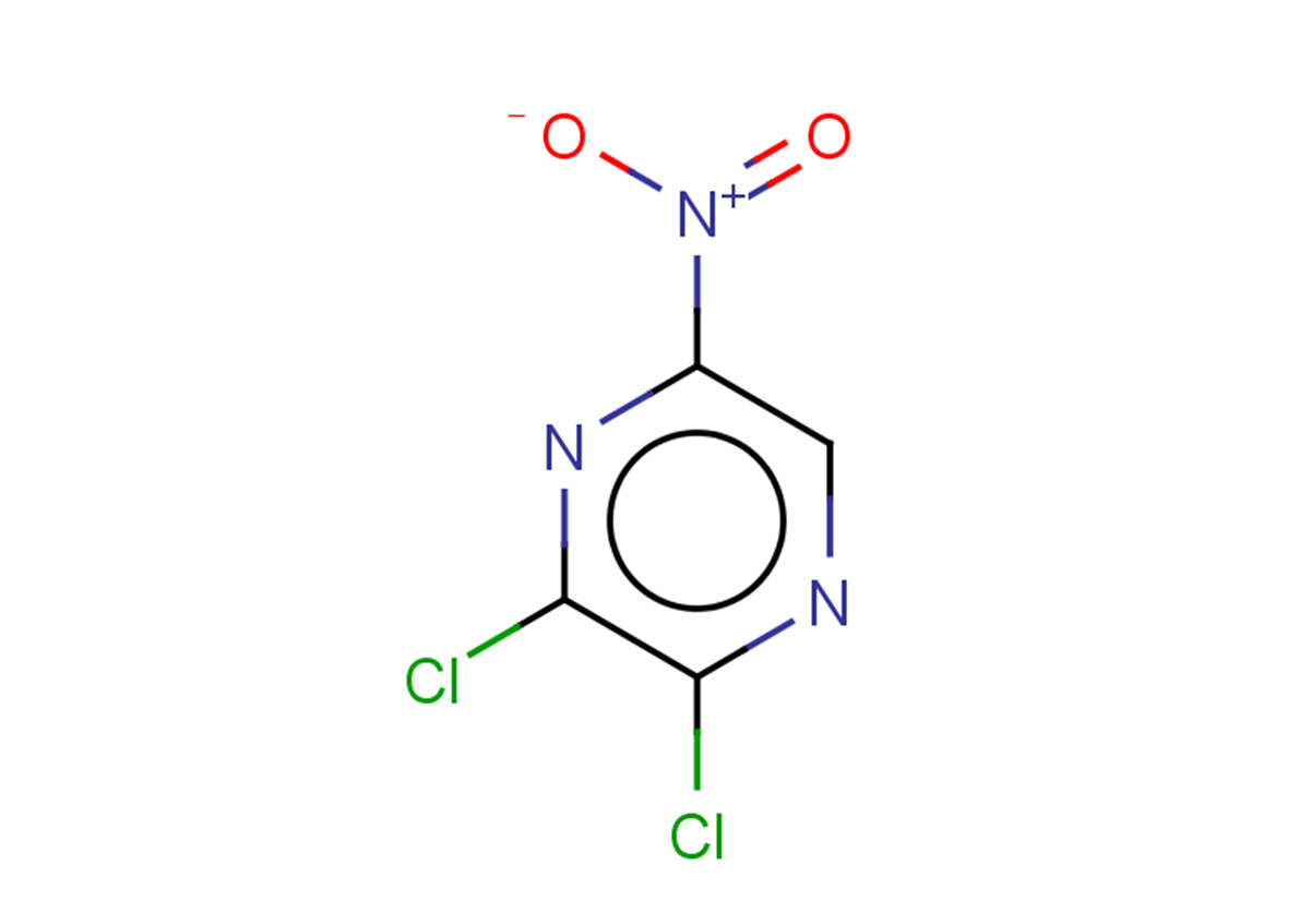 2,3-dichloro-5-nitropyrazine