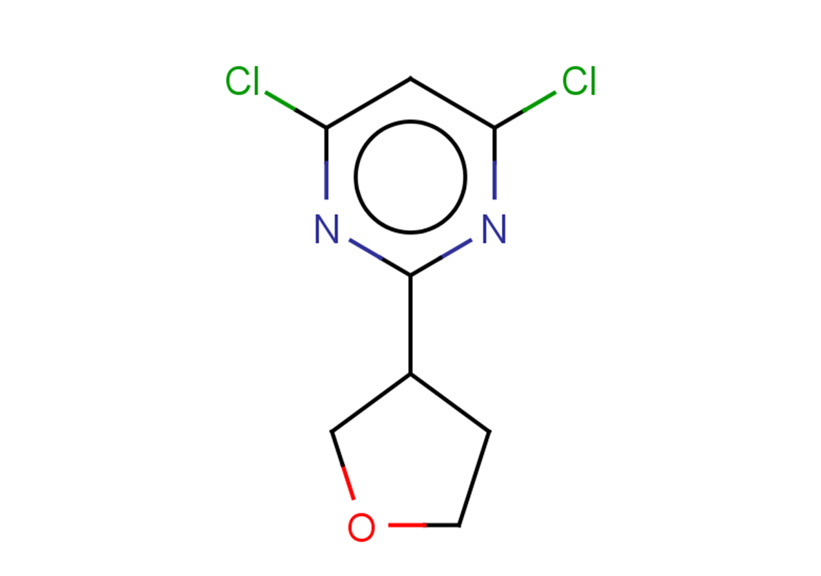 4,6-dichloro-2-(oxolan-3-yl)pyrimidine