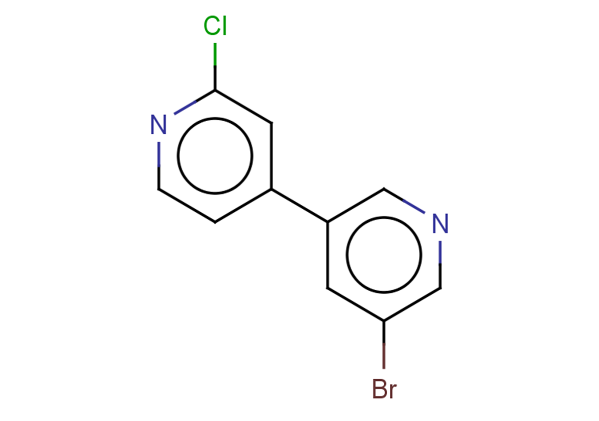 4-(5-bromopyridin-3-yl)-2-chloropyridine