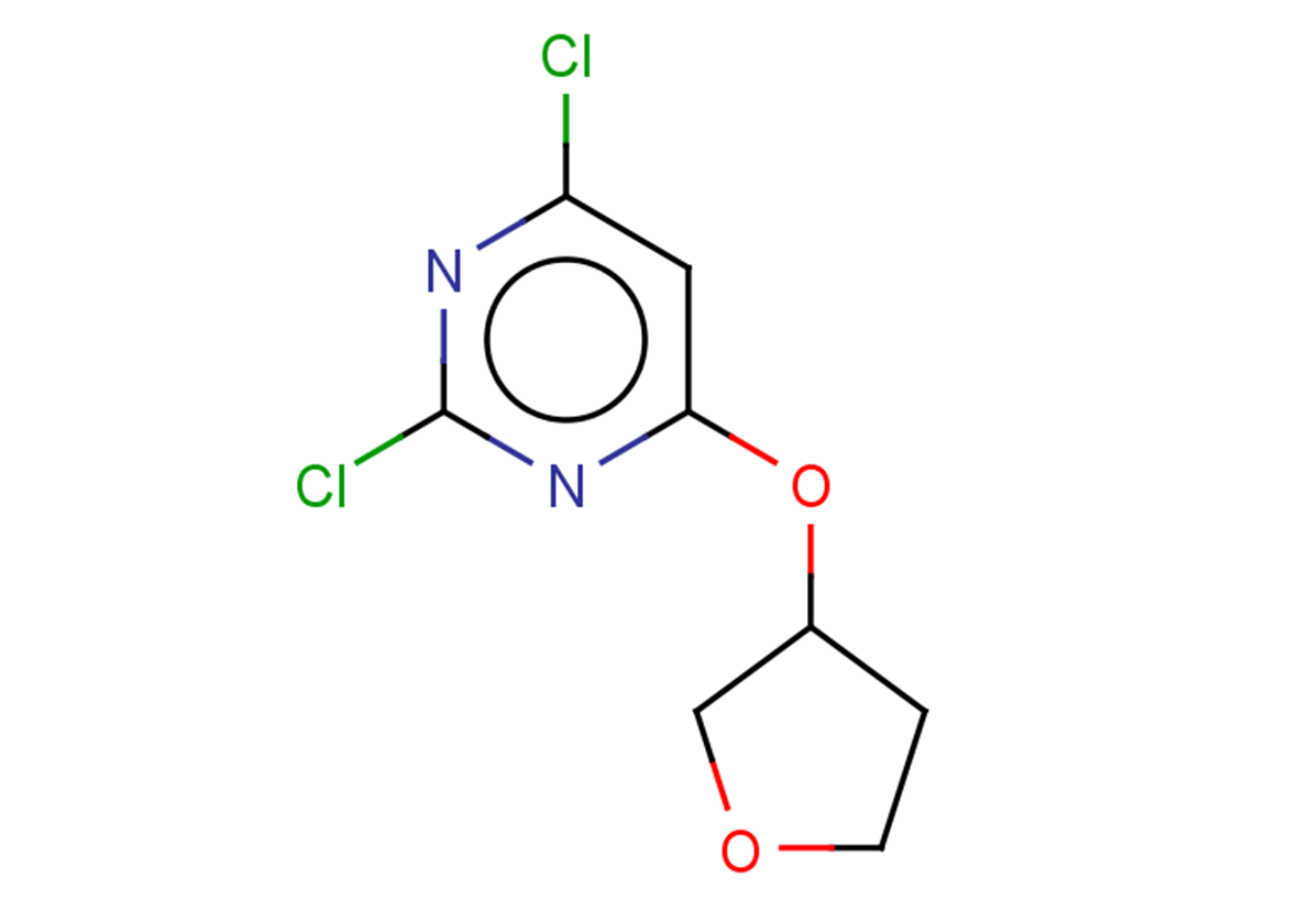 2,4-dichloro-6-(oxolan-3-yloxy)pyrimidine