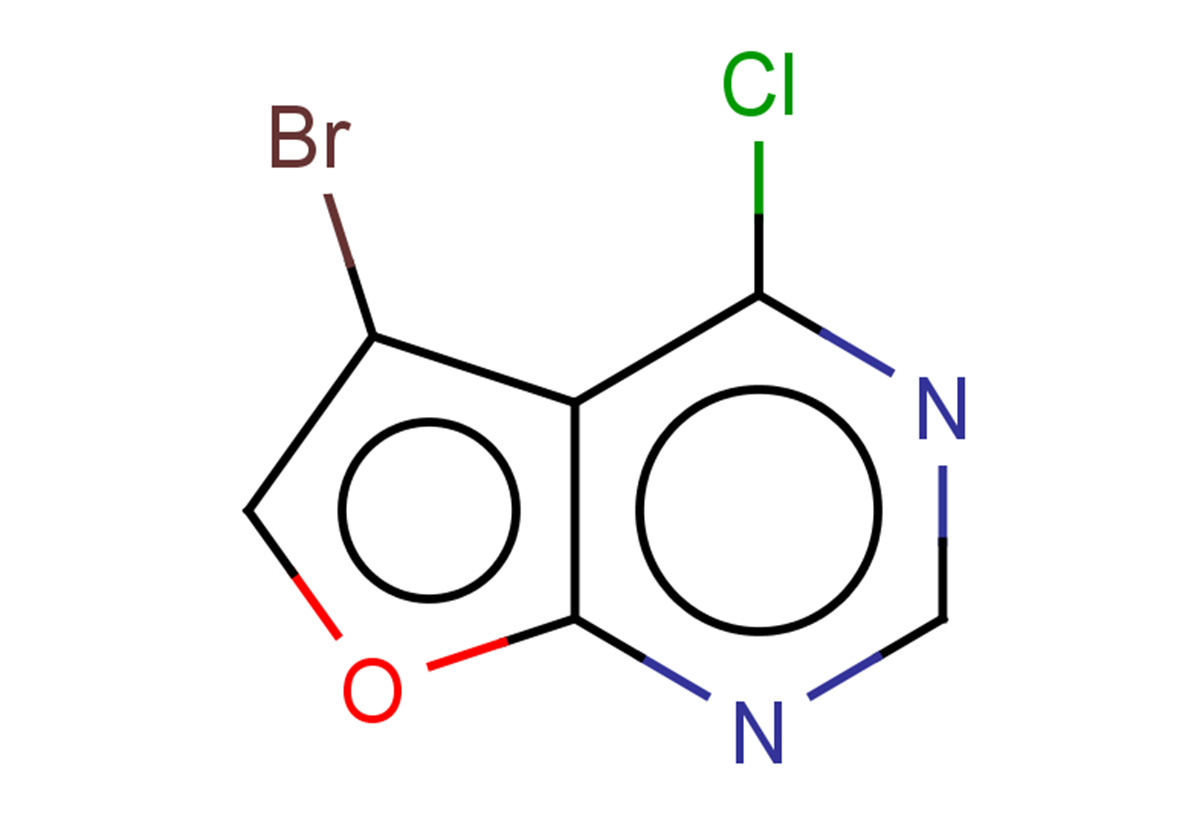 5-bromo-4-chlorofuro[2,3-d]pyrimidine