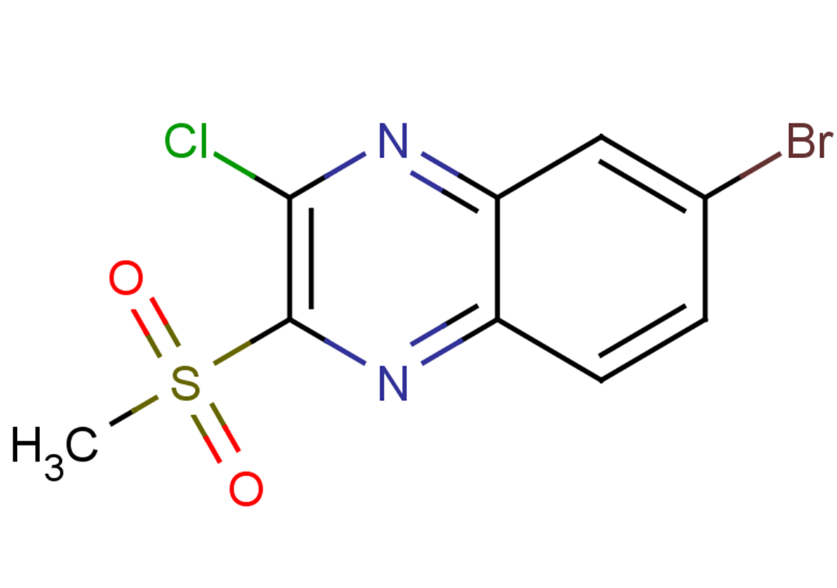 6-bromo-3-chloro-2-methanesulfonylquinoxaline