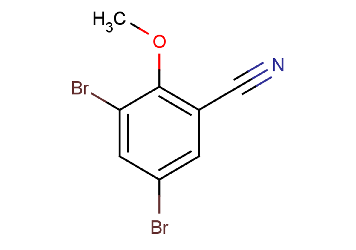 3,5-dibromo-2-methoxybenzonitrile