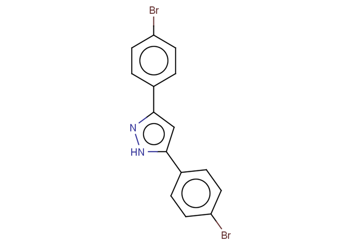 3,5-bis(4-bromophenyl)-1H-pyrazole