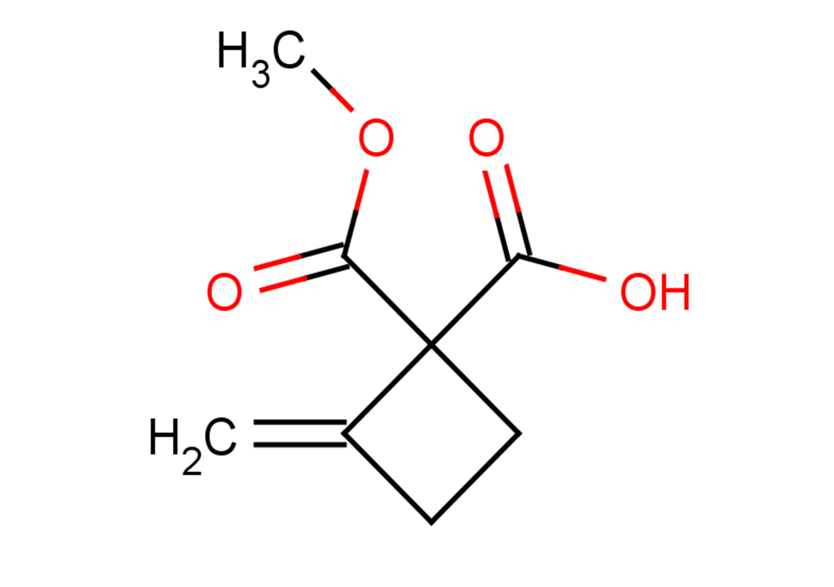 1-(methoxycarbonyl)-2-methylidenecyclobutane-1-carboxylic acid
