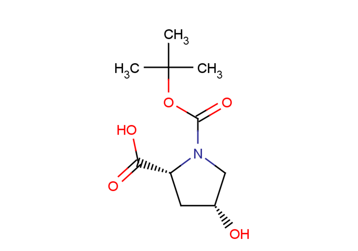(2R,4R)-1-[(tert-butoxy)carbonyl]-4-hydroxypyrrolidine-2-carboxylic acid