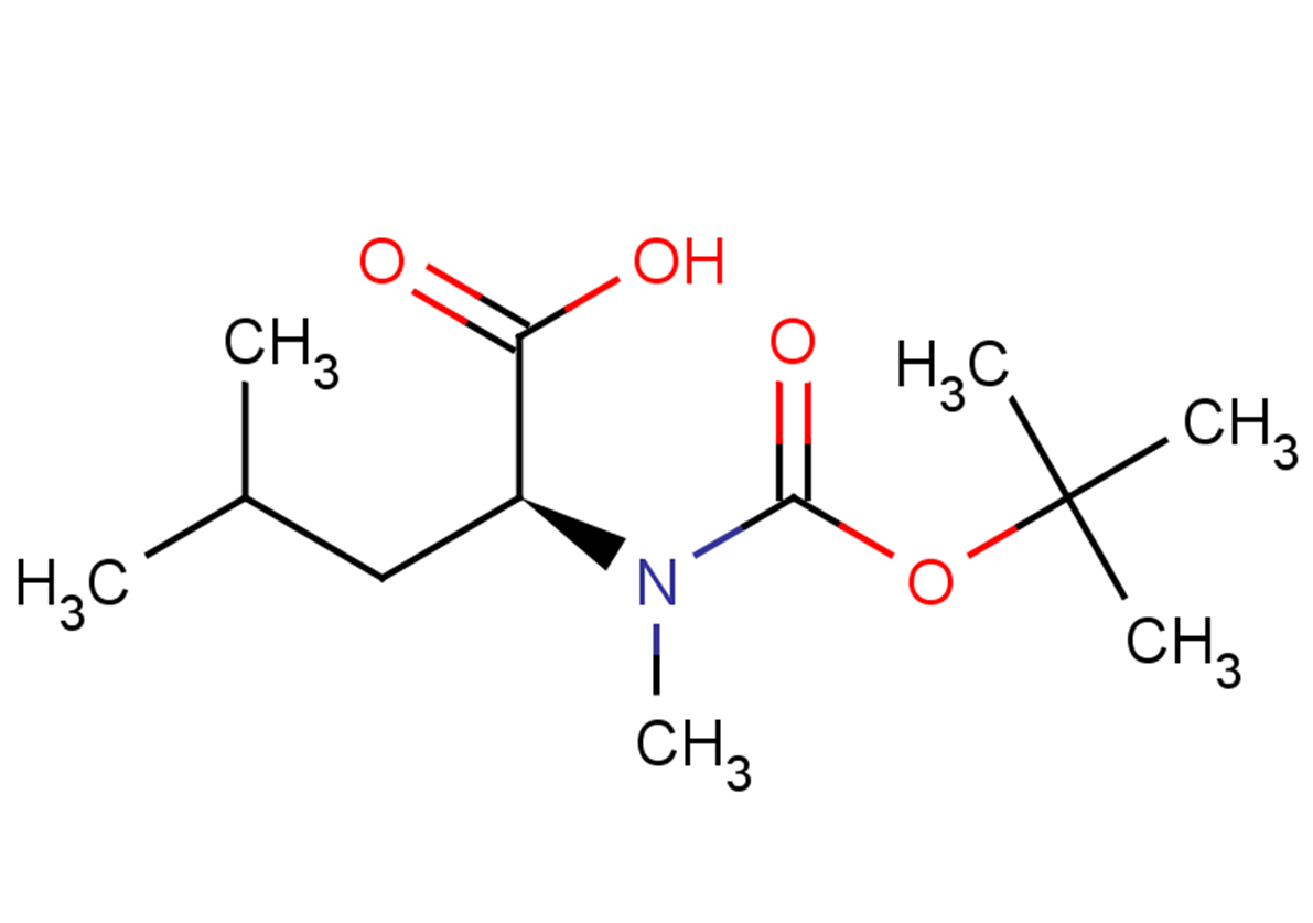 (2S)-2-{[(tert-butoxy)carbonyl](methyl)amino}-4-methylpentanoic acid