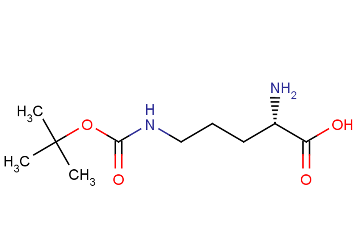 (2S)-2-amino-5-{[(tert-butoxy)carbonyl]amino}pentanoic acid