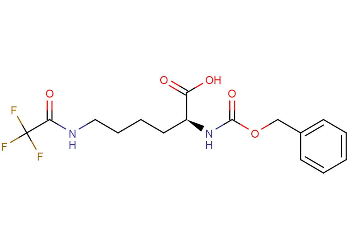 (2S)-2-{[(benzyloxy)carbonyl]amino}-6-(2,2,2-trifluoroacetamido)hexanoic acid