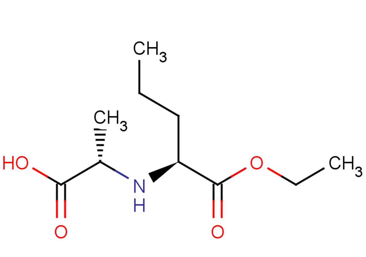 (2S)-2-{[(2S)-1-ethoxy-1-oxopentan-2-yl]amino}propanoic acid