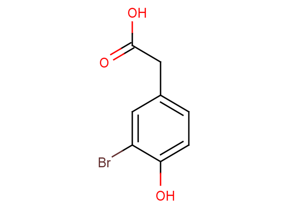 2-(3-bromo-4-hydroxyphenyl)acetic acid