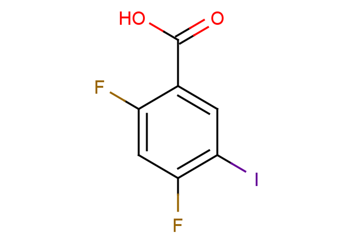 2,4-difluoro-5-iodobenzoic acid