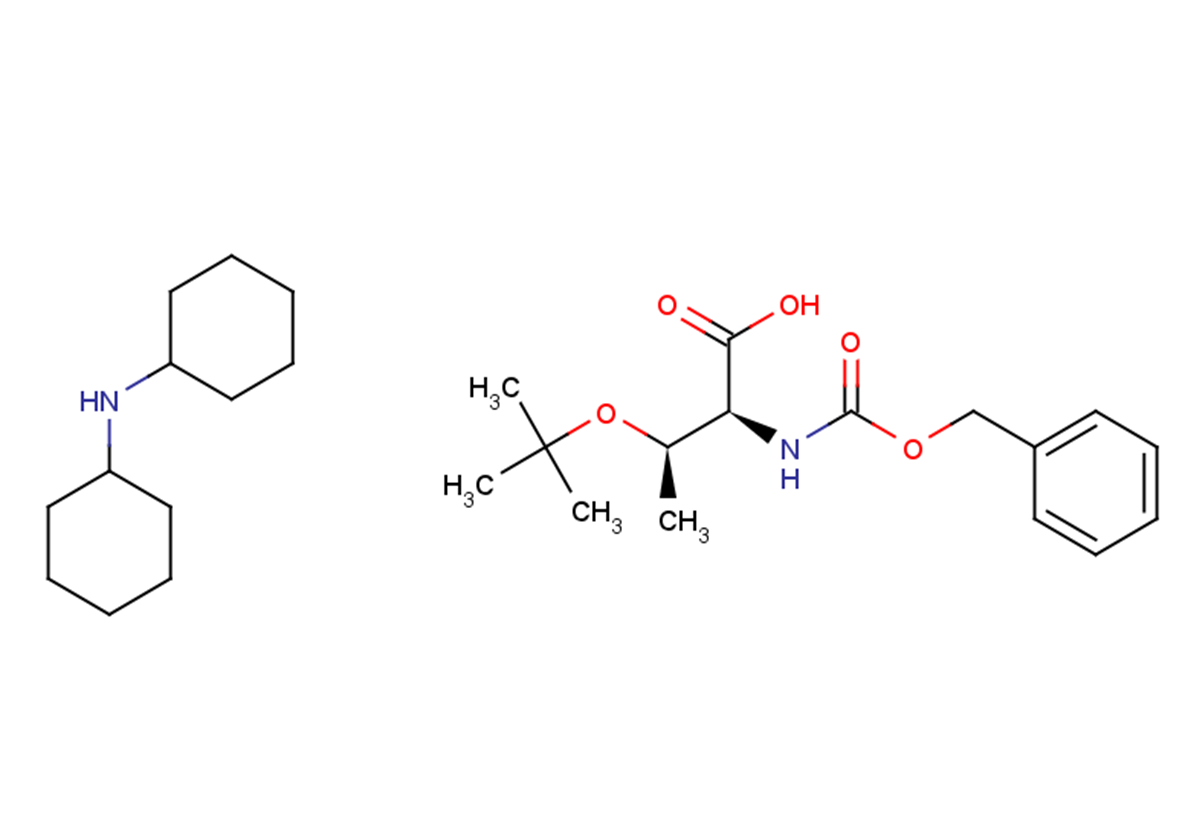 (2S,3R)-2-{[(benzyloxy)carbonyl]amino}-3-(tert-butoxy)butanoic acid; N-cyclohexylcyclohexanamine