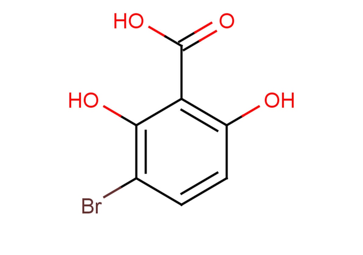 3-bromo-2,6-dihydroxybenzoic acid