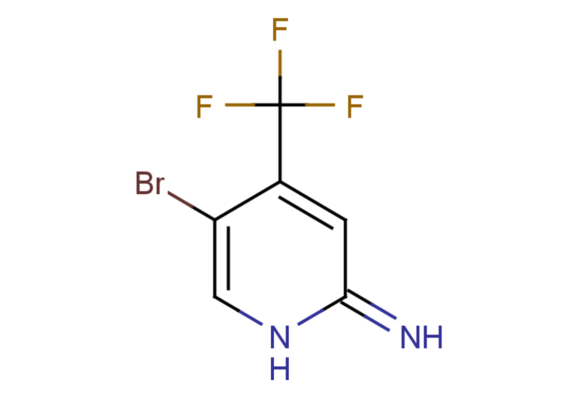 5-bromo-4-(trifluoromethyl)-1,2-dihydropyridin-2-imine